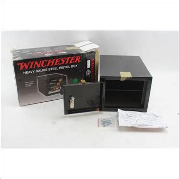 winchester heavy gauge steel pistol box replacement|winchester gun safe dimensions.